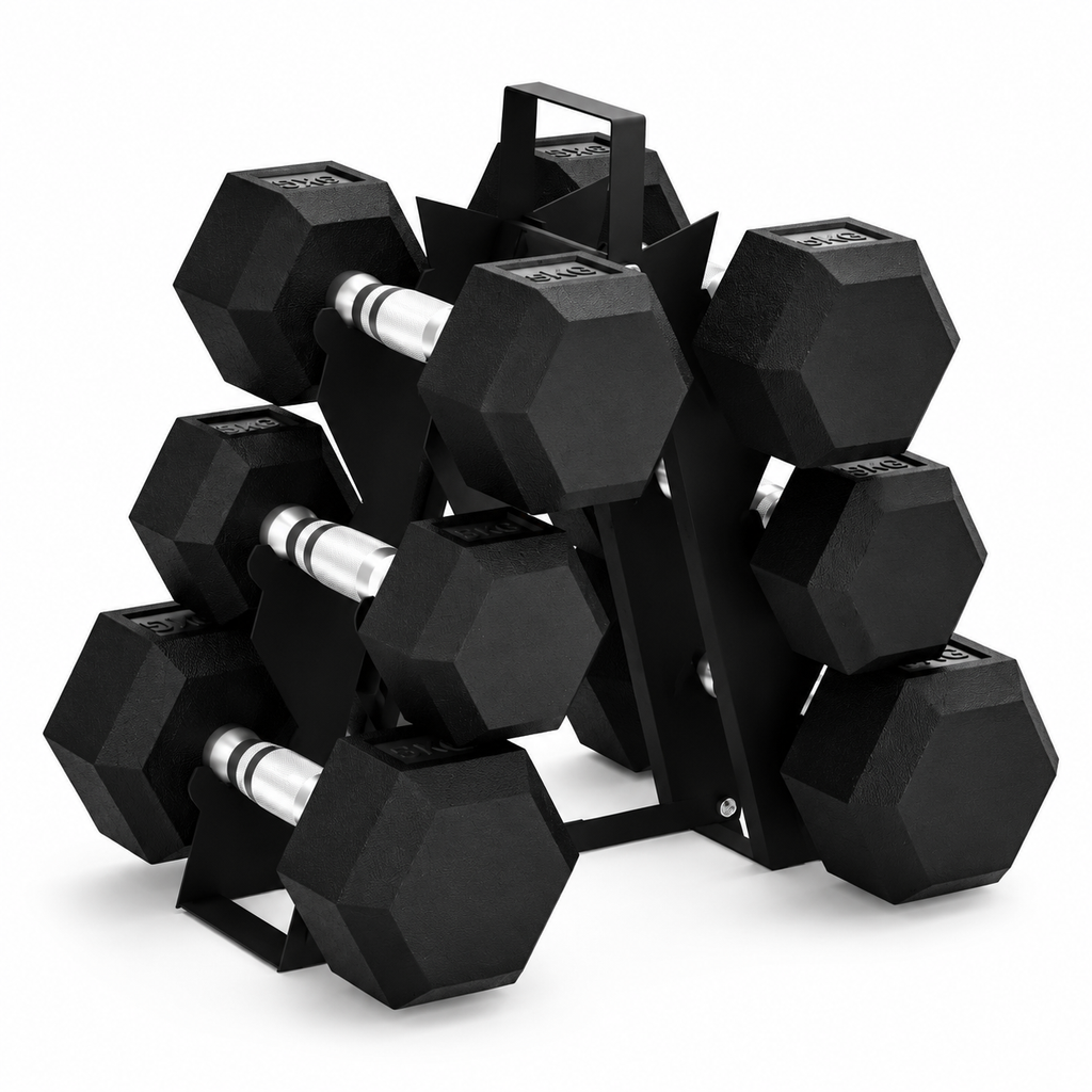 4RM Dumbbell Set | 30kg Home Gym Bundle
