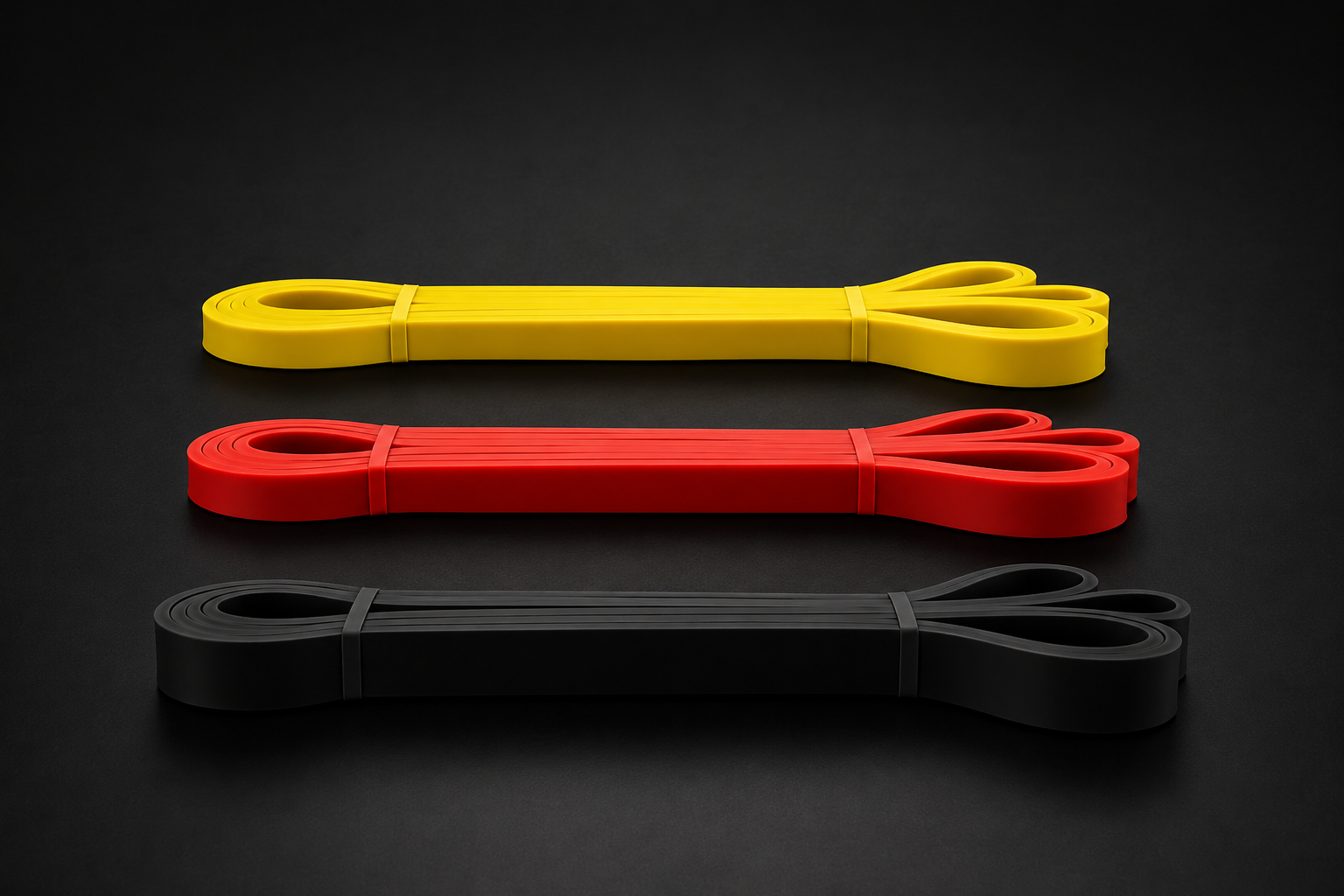 4RM Premium Resistance Band Set | 3 Strength Levels