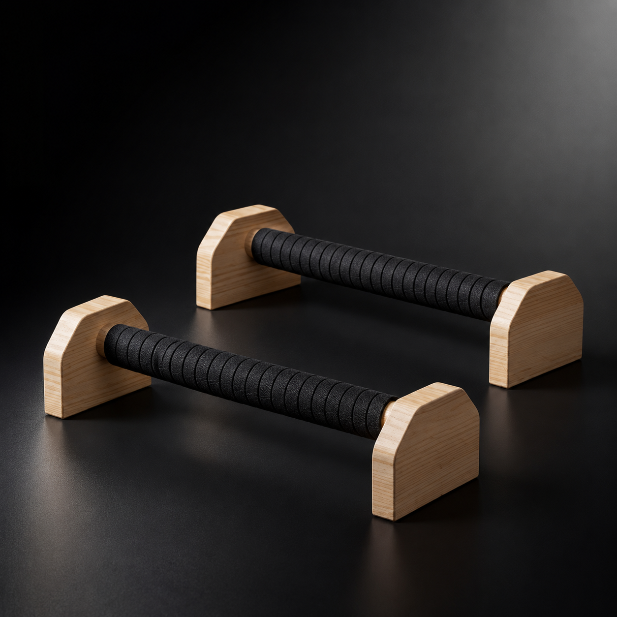 4RM Premium Wooden Parallettes